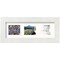 ArtToFrames Collage Photo Picture Frame with 3 - 2.5x3 inch Openings, Framed in White with Over 62 Mat Color Options and Regular Glass (CSM-3966-7649)